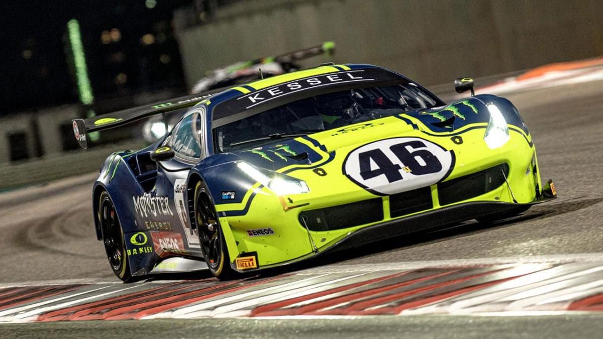 Valentino Rossi ya tiene experiencia en carreras de resistencia y GT3 Valentino Rossi ya tiene experiencia en carreras de resistencia y GT3