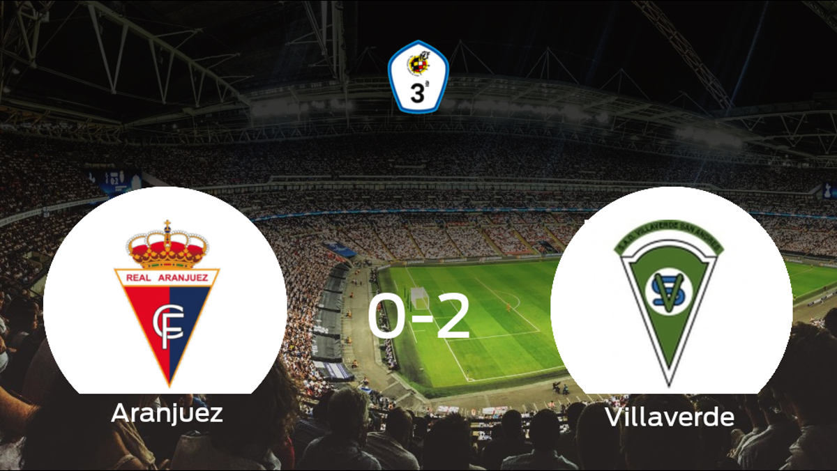 0-2: El Villaverde se impone en el estadio del Real Aranjuez CF