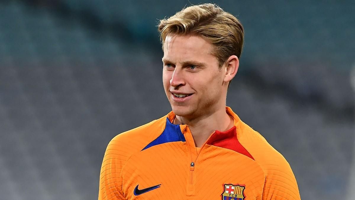 Frenkie de Jong, entrenando en Australia Frenkie de Jong, entrenando en Australia