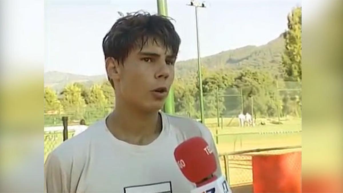 Las frases de Rafa Nadal con 16 años que se han hecho virales