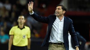 Marcelino, entrenador del Valencia Marcelino, entrenador del Valencia