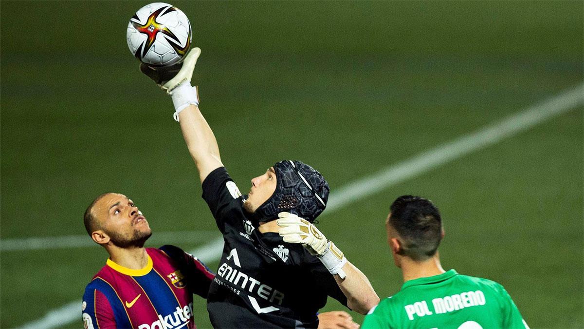 El partidazo de Ramón Juan ante el Barça con dos penaltis parados incluidos