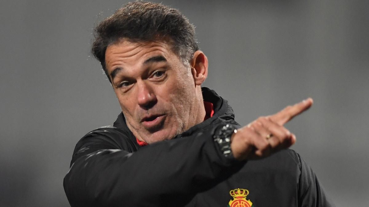 Luis García, técnico del RCD Mallorca Luis García, técnico del RCD Mallorca