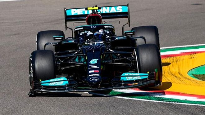 Bottas, el más rápido en el primer libre de Imola Bottas, el más rápido en el primer libre de Imola