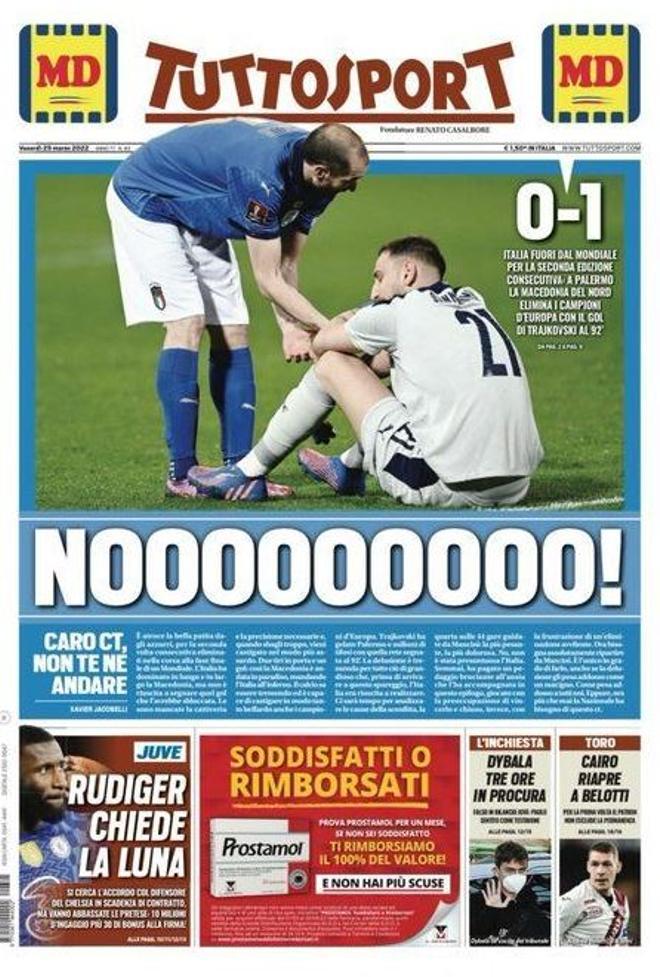 Estas son las portadas de la prensa deportiva de hoy