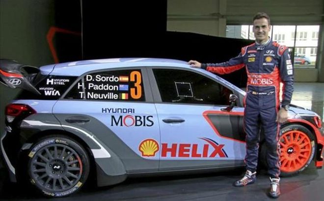 Dani Sordo, número uno de Hyundai en 2016 Dani Sordo, número uno de Hyundai en 2016