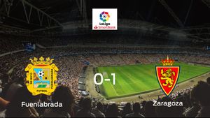 El Real Zaragoza se lleva los tres puntos frente al CF Fuenlabrada (0-1) El Real Zaragoza se lleva los tres puntos frente al CF Fuenlabrada (0-1)