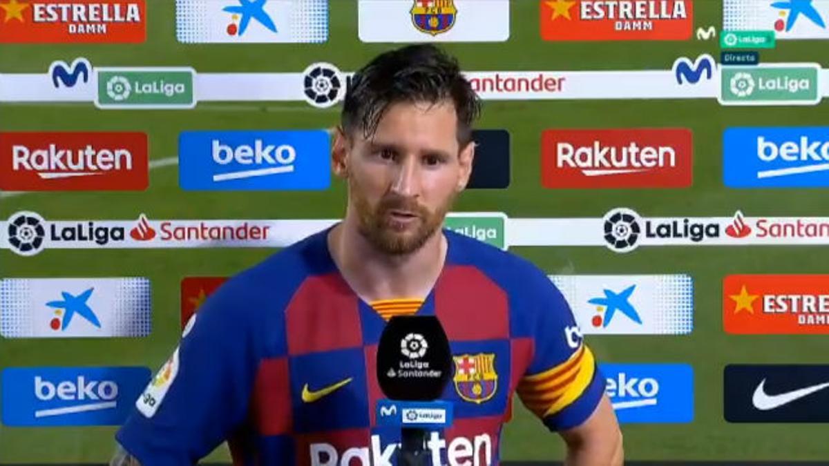 Messi explota: Jugando así no nos daba para la Champions y no nos ha alcanzado ni para la liga