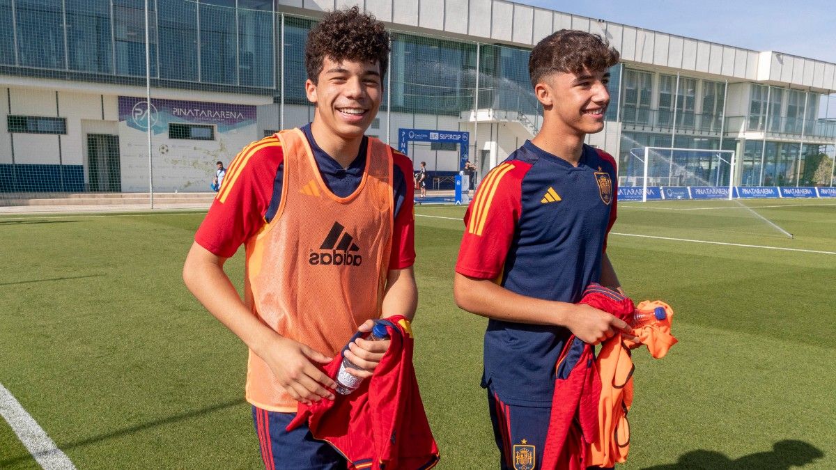Enzo, hijo de Marcelo, retrasa su debut en la sub-15 de España por molestias Enzo, hijo de Marcelo, retrasa su debut en la sub-15 de España por molestias