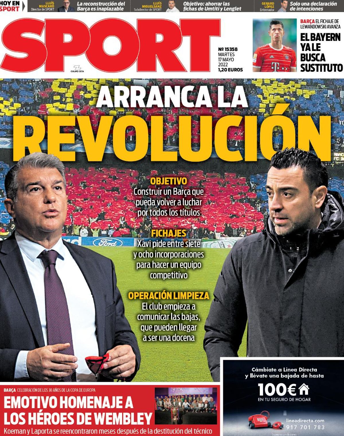 Esta es la portada del 17 mayo de 2022 Esta es la portada del 17 mayo de 2022
