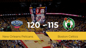 New Orleans Pelicans vence a Boston Celtics por 120-115 New Orleans Pelicans vence a Boston Celtics por 120-115