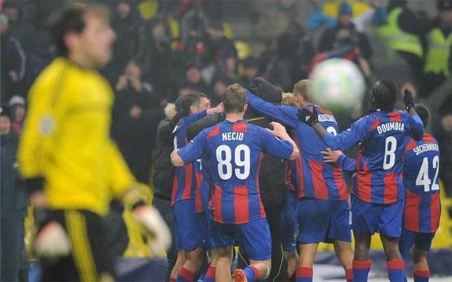 El CSKA de Moscú logró el empate en el tiempo de descuento El CSKA de Moscú logró el empate en el tiempo de descuento