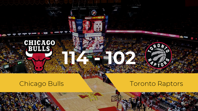 Chicago Bulls logra la victoria frente a Toronto Raptors por 114-102 Chicago Bulls logra la victoria frente a Toronto Raptors por 114-102