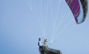 Demetrio Lozano, un apasionado del rail parapente Demetrio Lozano, un apasionado del rail parapente
