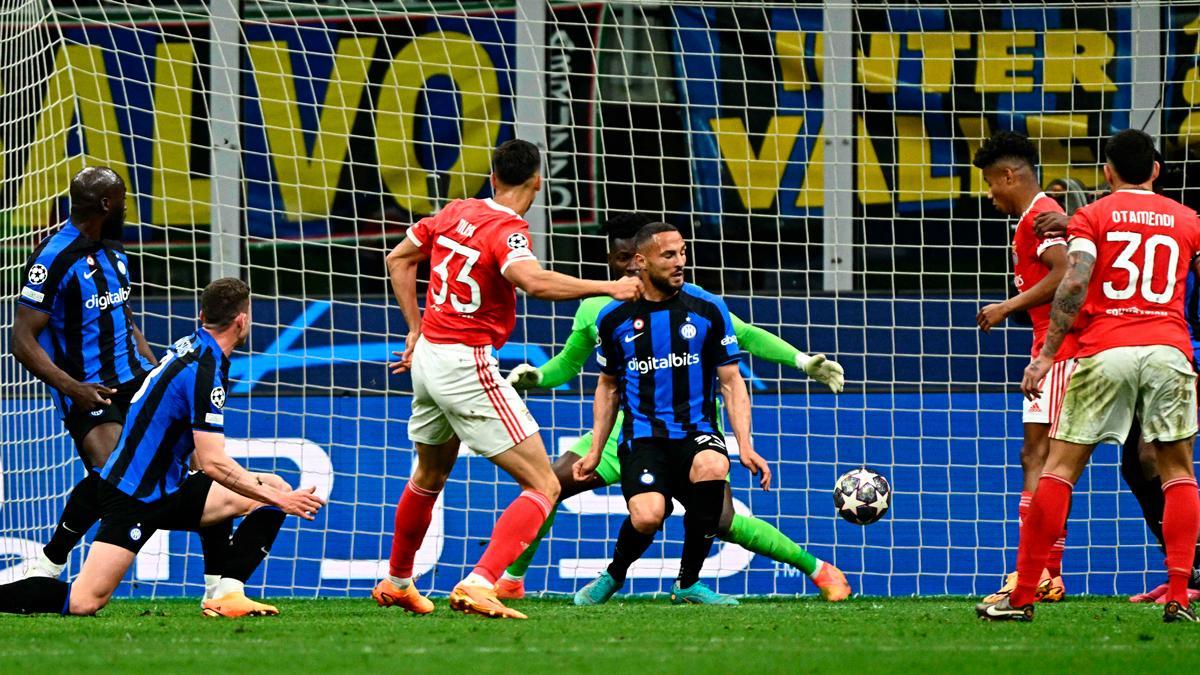 Inter - Benfica: Petar Musa'nın Golü