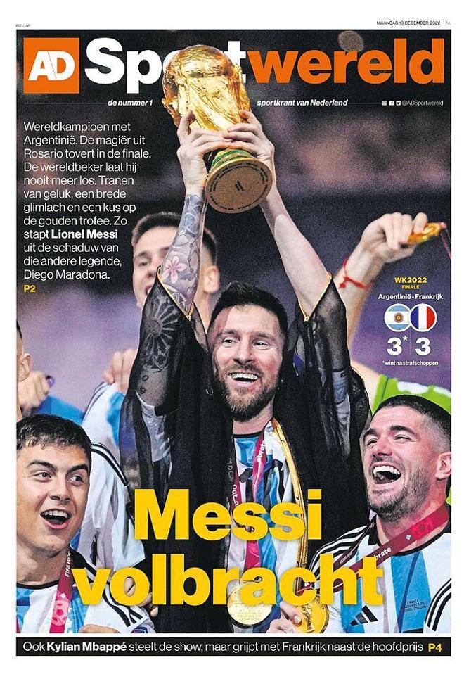 Para enmarcar: las portadas de todo el mundo se rinden a Messi