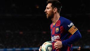 El capitán del Barça, Leo Messi.