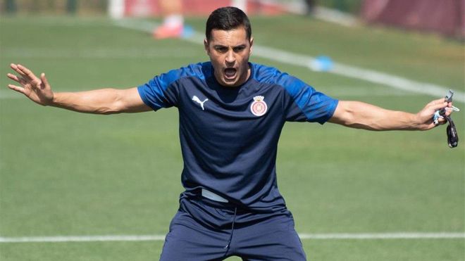 Francisco Rodríguez, entrenador del Girona Francisco Rodríguez, entrenador del Girona