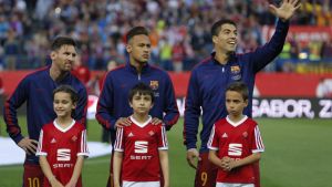 Messi, Neymar y Suárez, los reyes del gol Messi, Neymar y Suárez, los reyes del gol