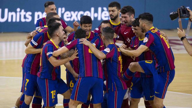 El Barça, tras eliminar al Palma la temporada pasada en semifinales El Barça, tras eliminar al Palma la temporada pasada en semifinales