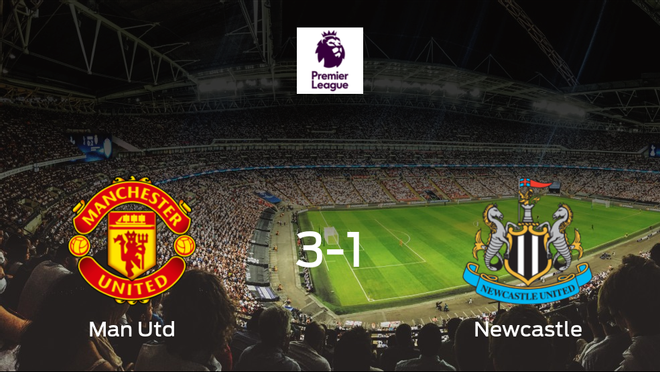 El Manchester United vence 3-1 en casa al Newcastle United El Manchester United vence 3-1 en casa al Newcastle United