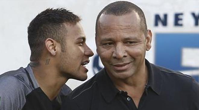 El padre de Neymar, con costillas fracturadas tras caerse en su fiesta
