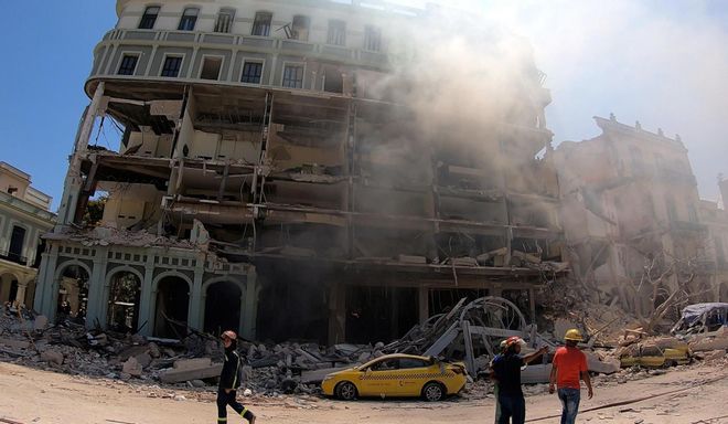 Una turista española fallecida y otro herido grave en la explosión del hotel de La Habana