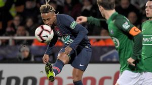 Neymar celebró su partido número 50 con el PSG con gol. Neymar celebró su partido número 50 con el PSG con gol.