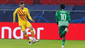 Clément Lenglet destacó la implicación del equipo en la victoria ante el Ferencvaros Clément Lenglet destacó la implicación del equipo en la victoria ante el Ferencvaros