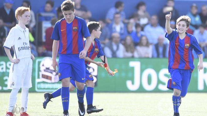 Los infantiles del Barça y del Madrid se reencuentran en Argentona