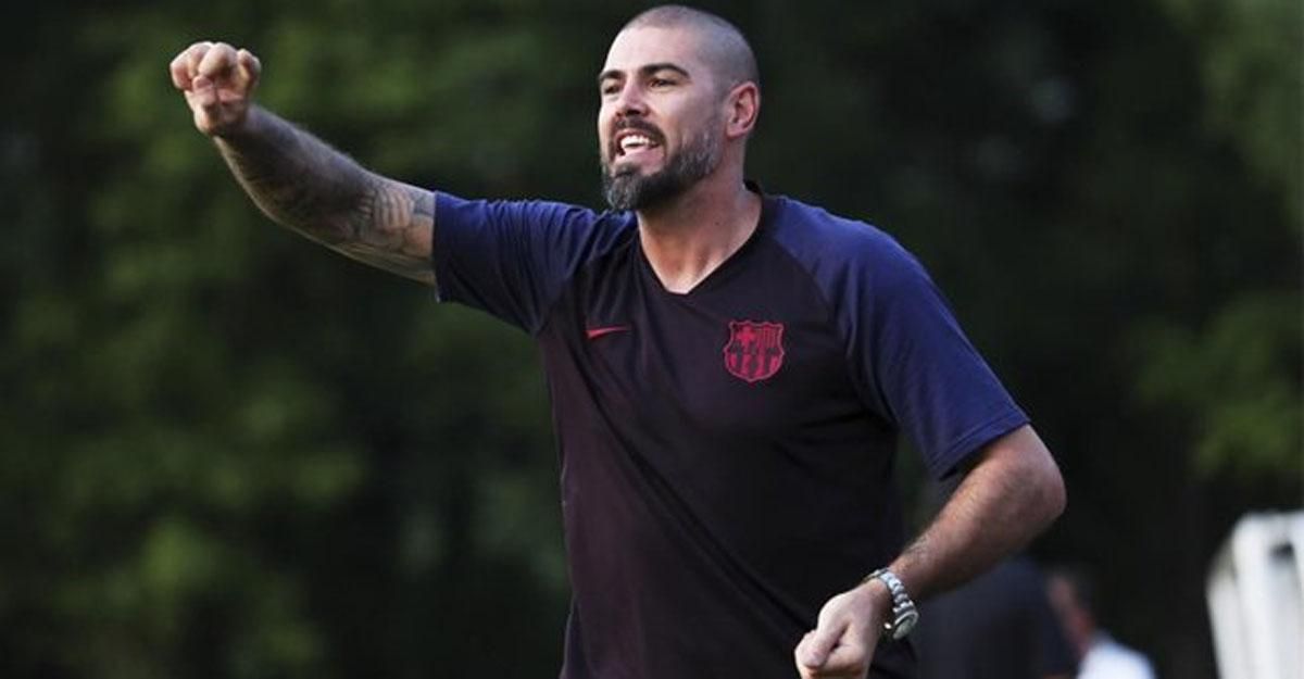 Víctor Valdés podría entrar en el cuerpo técnico del Barça B Víctor Valdés podría entrar en el cuerpo técnico del Barça B