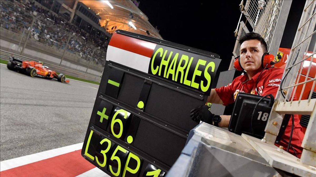 Leclerc hizo una carrera impresionante en Bahrein