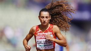 Una excelente Sara Gallego fue cuarta en 400 metros vallas