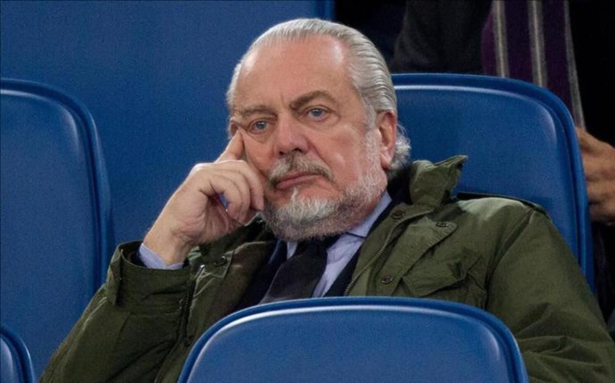 De Laurentiis, presidente del Nápoles De Laurentiis, presidente del Nápoles
