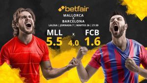 RCD Mallorca vs. FC Barcelona: horario, TV, estadísticas, clasificación y pronósticos