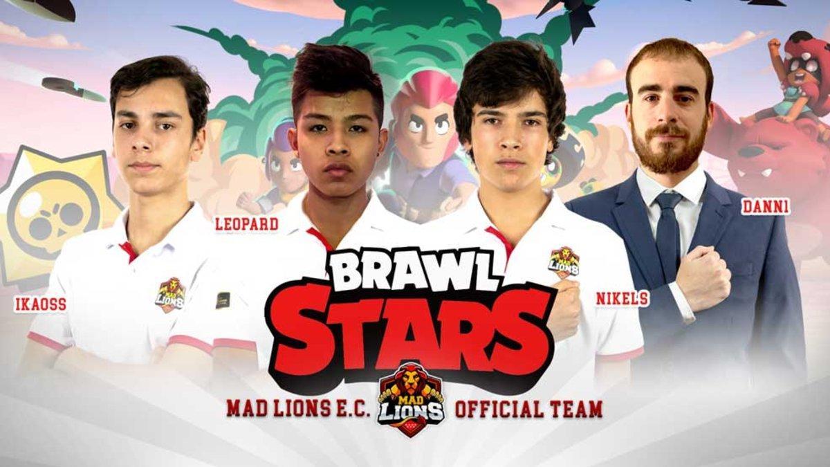 Mad Lions Presenta Su Equipo De Brawl Stars - busco equipo competitivo brawl stars