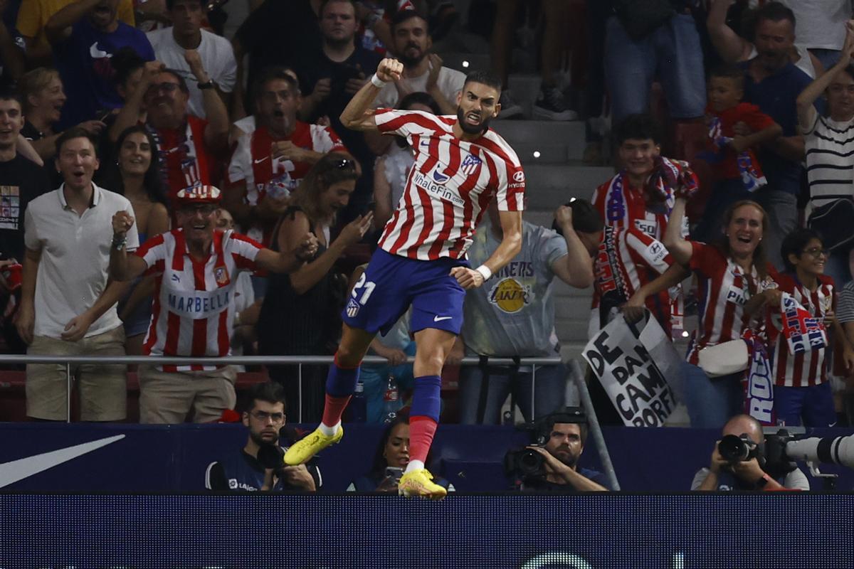Atlético de Madrid - Celta : El gol de Carrasco