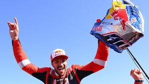 Sam Sunderland, campeón del Dakar en motos
