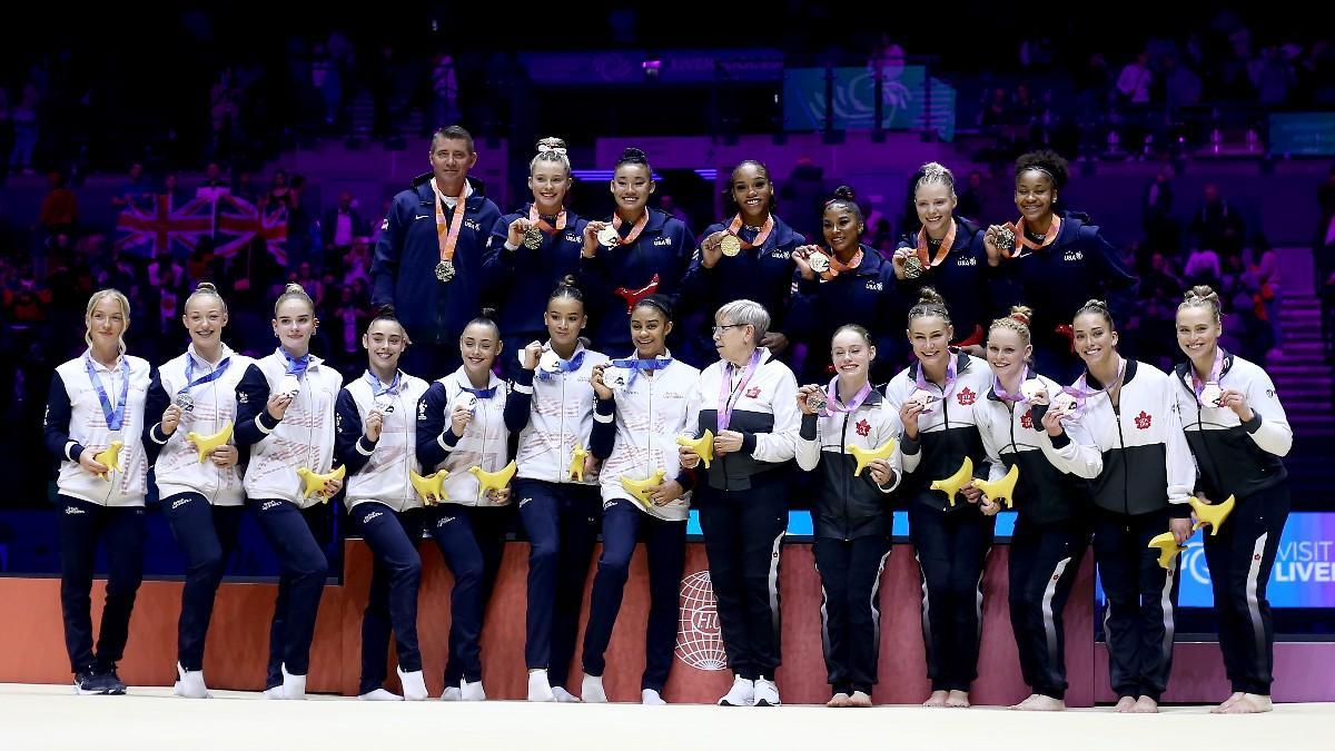 USA wins sixth consecutive world gold medal in women’s team event