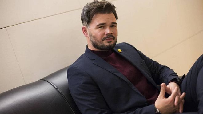 Rufián un crítico tweet comentando las elecciones madrileñas Rufián un crítico tweet comentando las elecciones madrileñas