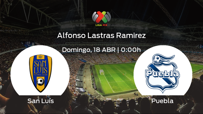 Previa del partido: San Luís - Puebla Previa del partido: San Luís - Puebla