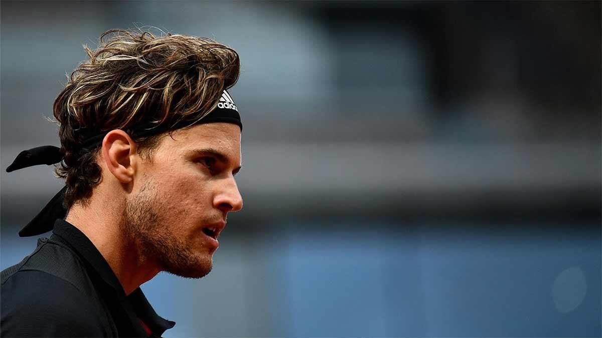 El tenista austriaco Dominic Thiem El tenista austriaco Dominic Thiem