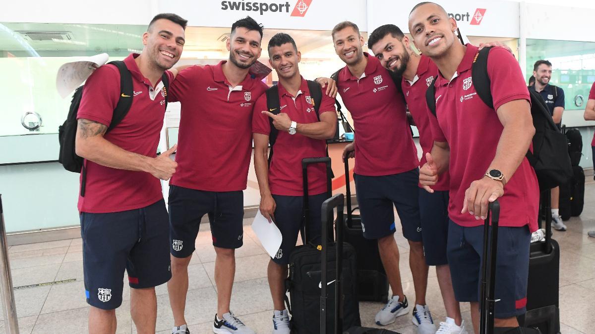 El Barça ha viajado este viernes a Palma