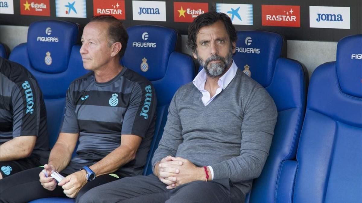 Sánchez Flores habló en Valencia de su proyecto en el Espanyol Sánchez Flores habló en Valencia de su proyecto en el Espanyol
