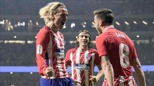 Saúl y Griezmann son compañeros desde hace ya varias temporadas en el Atlético de Madrid Saúl y Griezmann son compañeros desde hace ya varias temporadas en el Atlético de Madrid