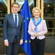 Alberto Núñez Feijóo se reúne con Ursula von der Leyen en Bruselas.